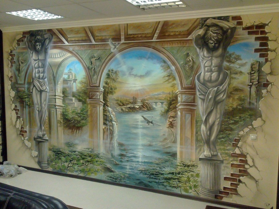 Лидия Федюрко роспись стен