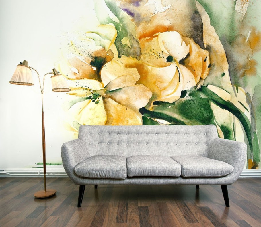 Интерьерная живопись на стенах