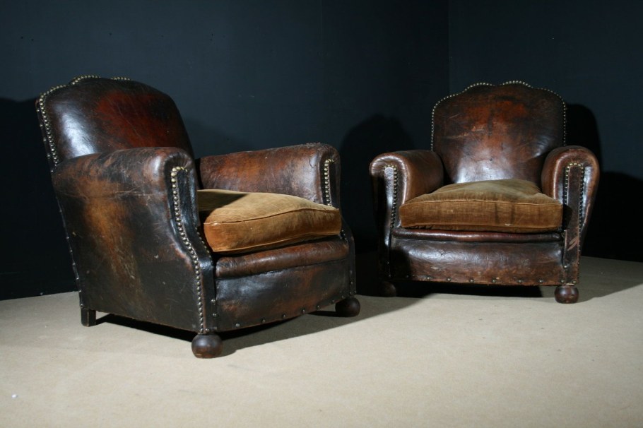Винтажная кожаная мебель из Италии