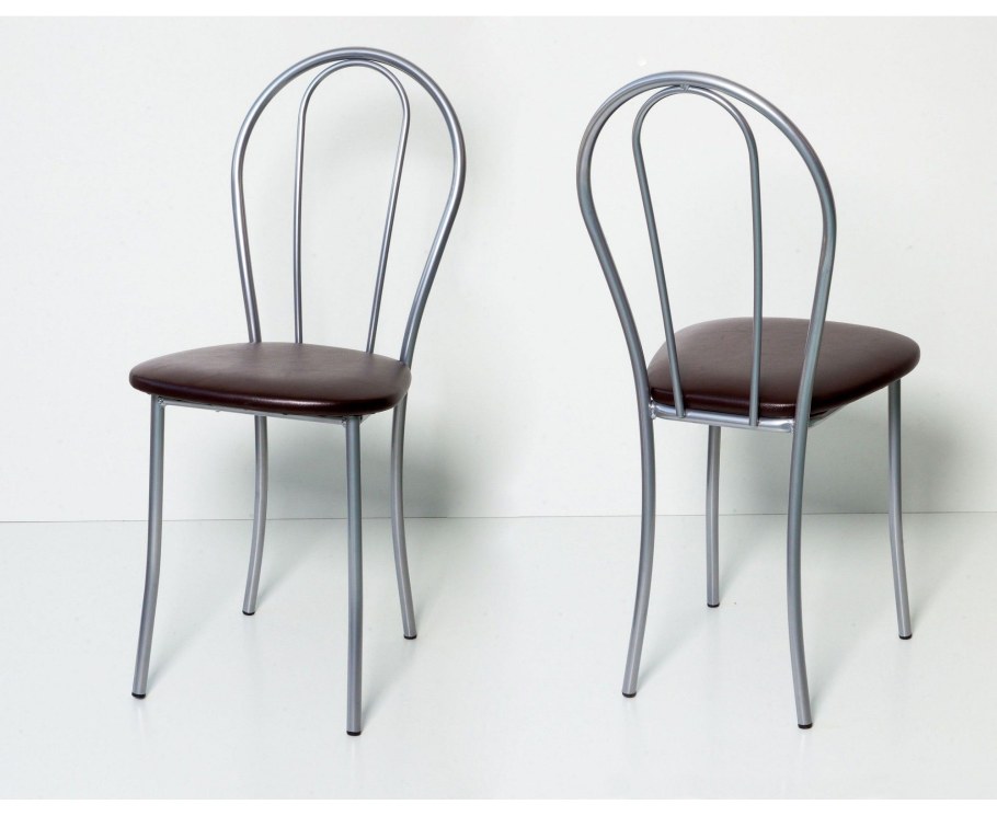 Стул Бител Хлоя серебро/бежевый с-101