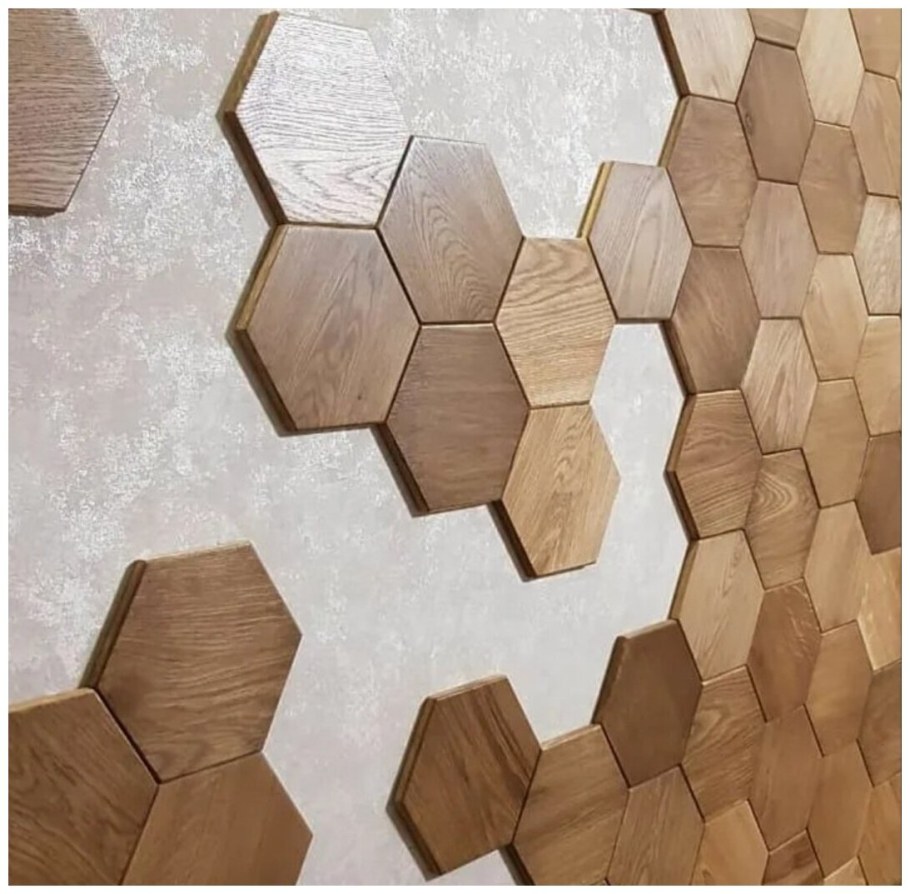 Панели Гексагон дерево