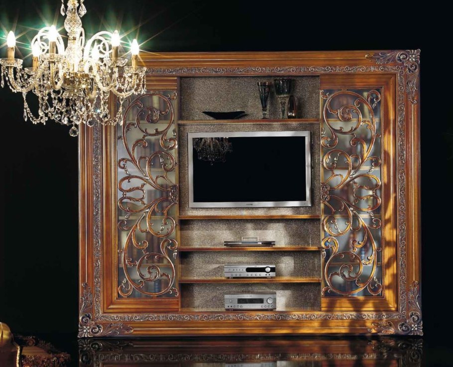 Итальянская стенка для гостиной