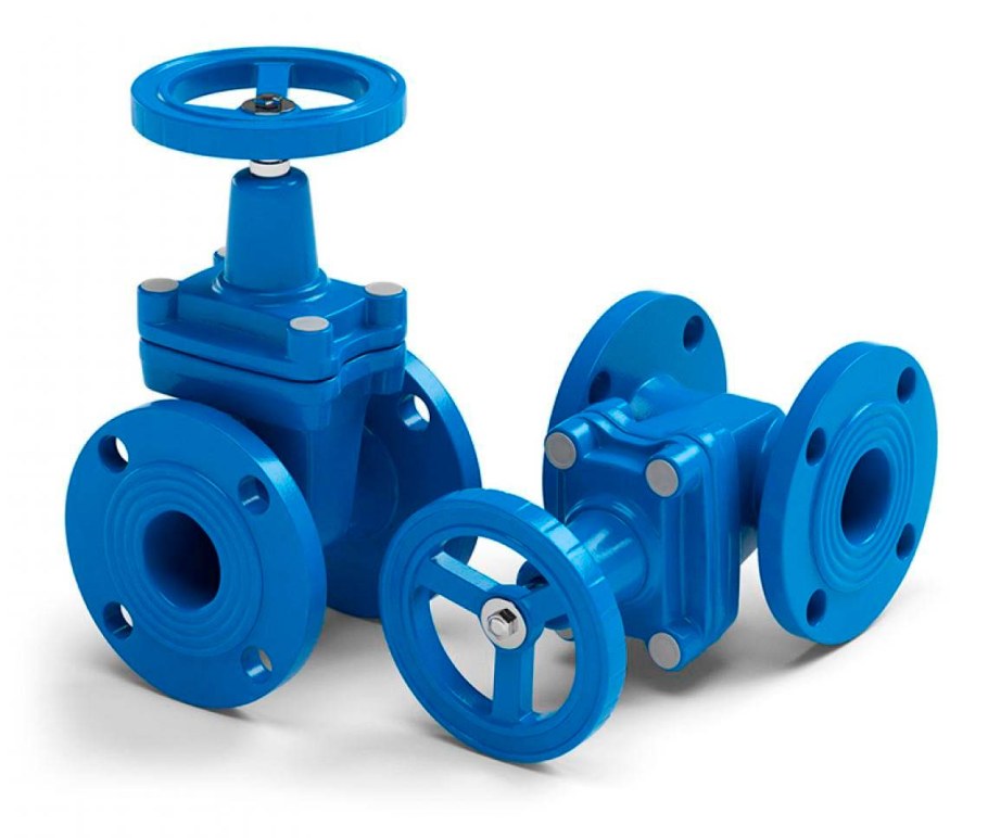 Задвижка ci 30ч39р с обрезиненным клином 150