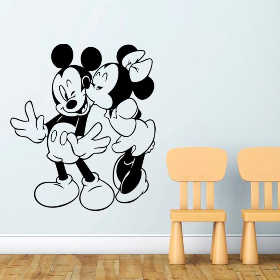Интерьерная наклейка Минни Маус