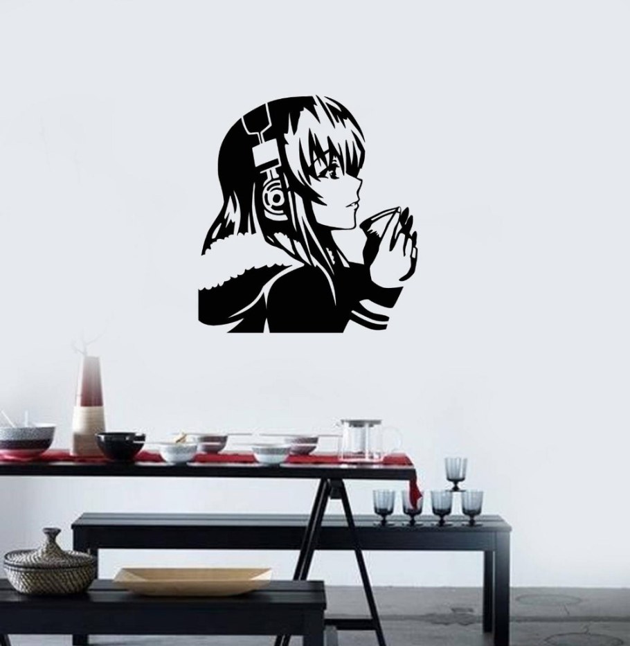 Виниловые наклейки аниме