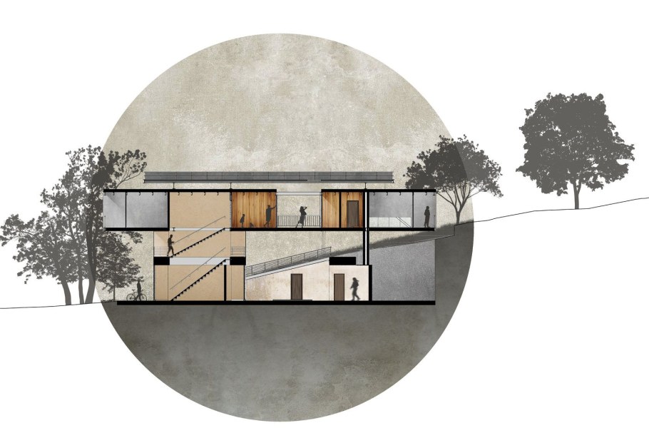 Архитектурная подача фасадов