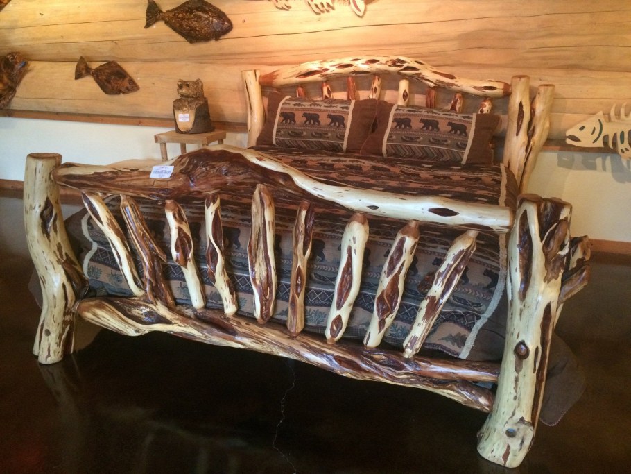 Кровать из веток