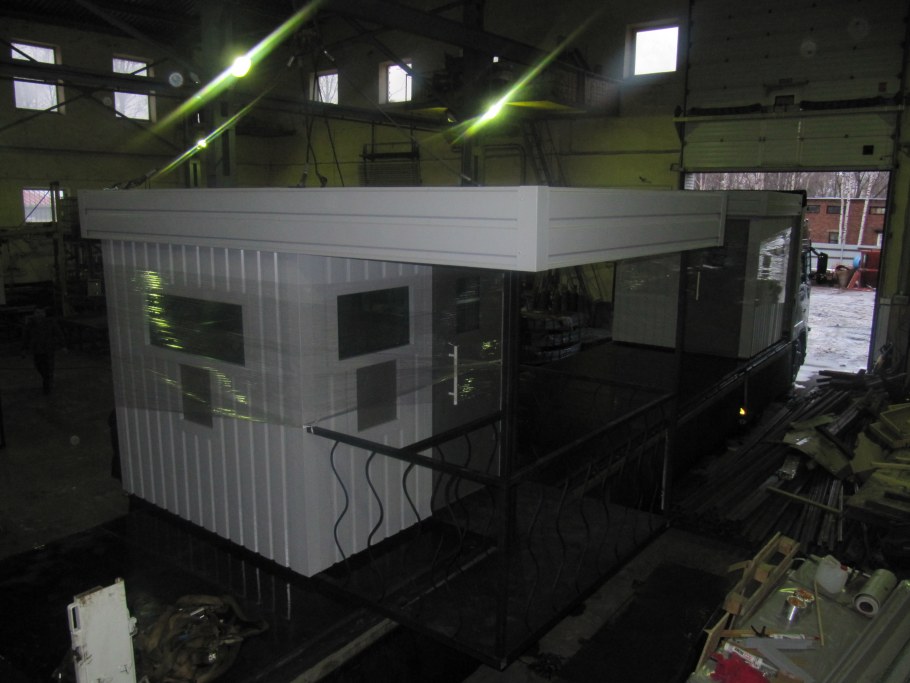 Кабина охраны пулестойкая