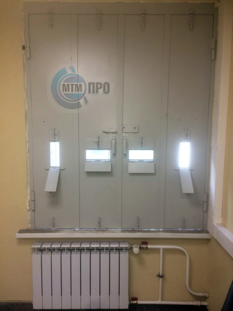 Ставни защитные 4 класса пулестойкости для КХО