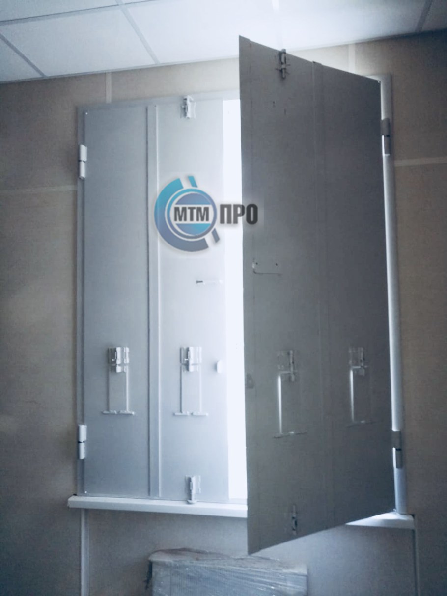 Ставни защитные пулестойкие с бойницами