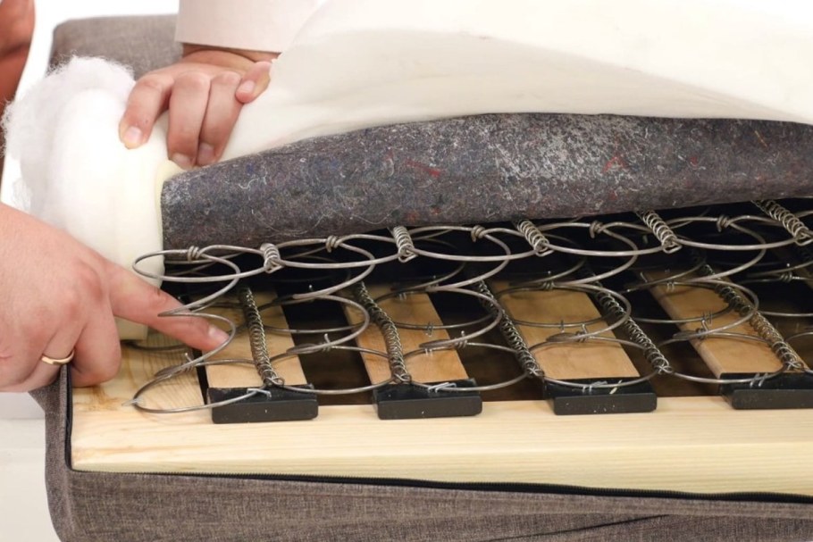 Пружинный блок змейка