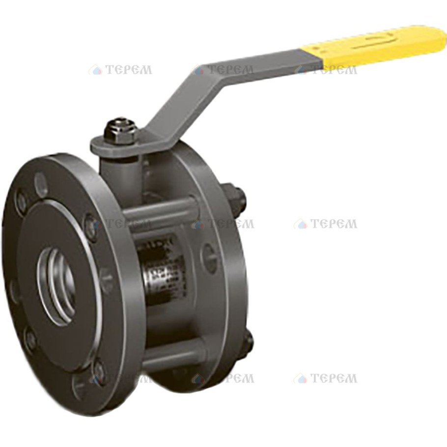 Кран шаровый 11с67п фланцевый