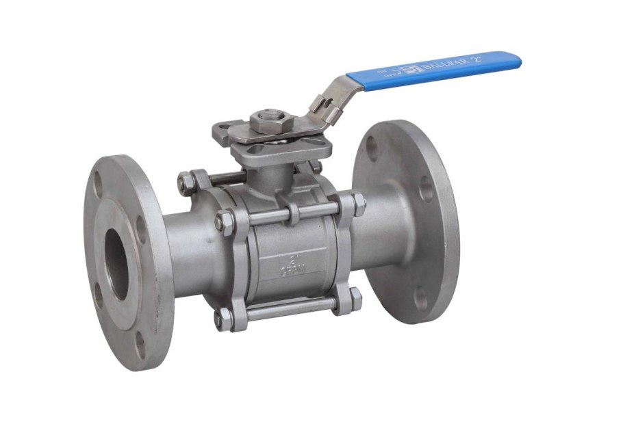 Кран шаровый фланцевый AISI 304 DN 100