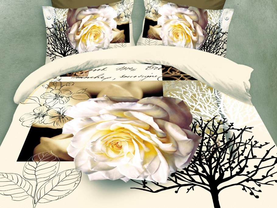 Постельное белье Cleo 1.5-спальное полисатин