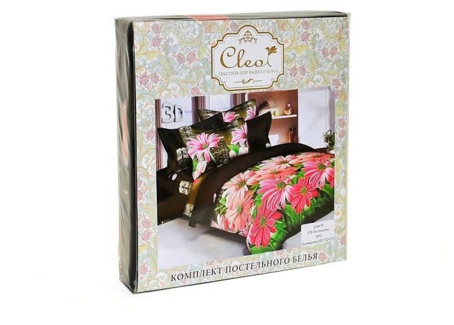 Постельное белье 2-спальное letto ps34 70х70 см, полисатин