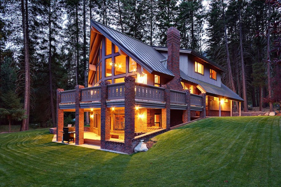 Деревянный коттедж