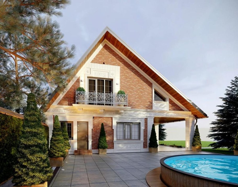 Коттедж снаружи