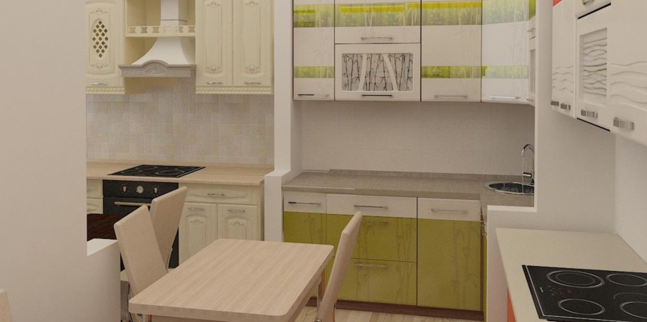 Дакота 3 кухня Витра