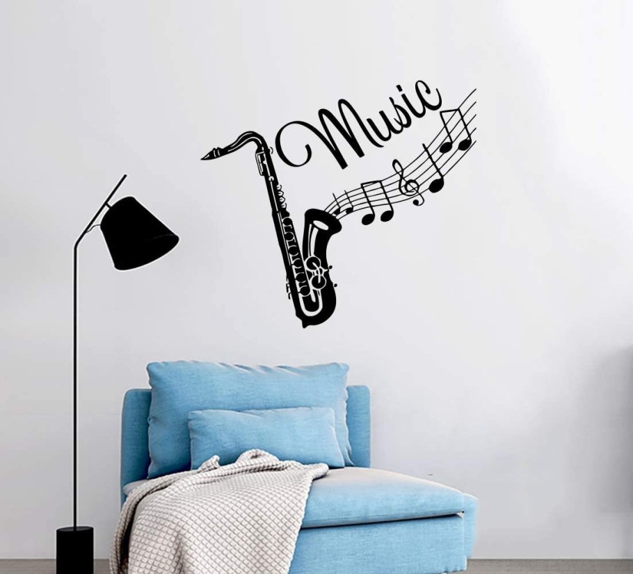 Интерьерные наклейки текст