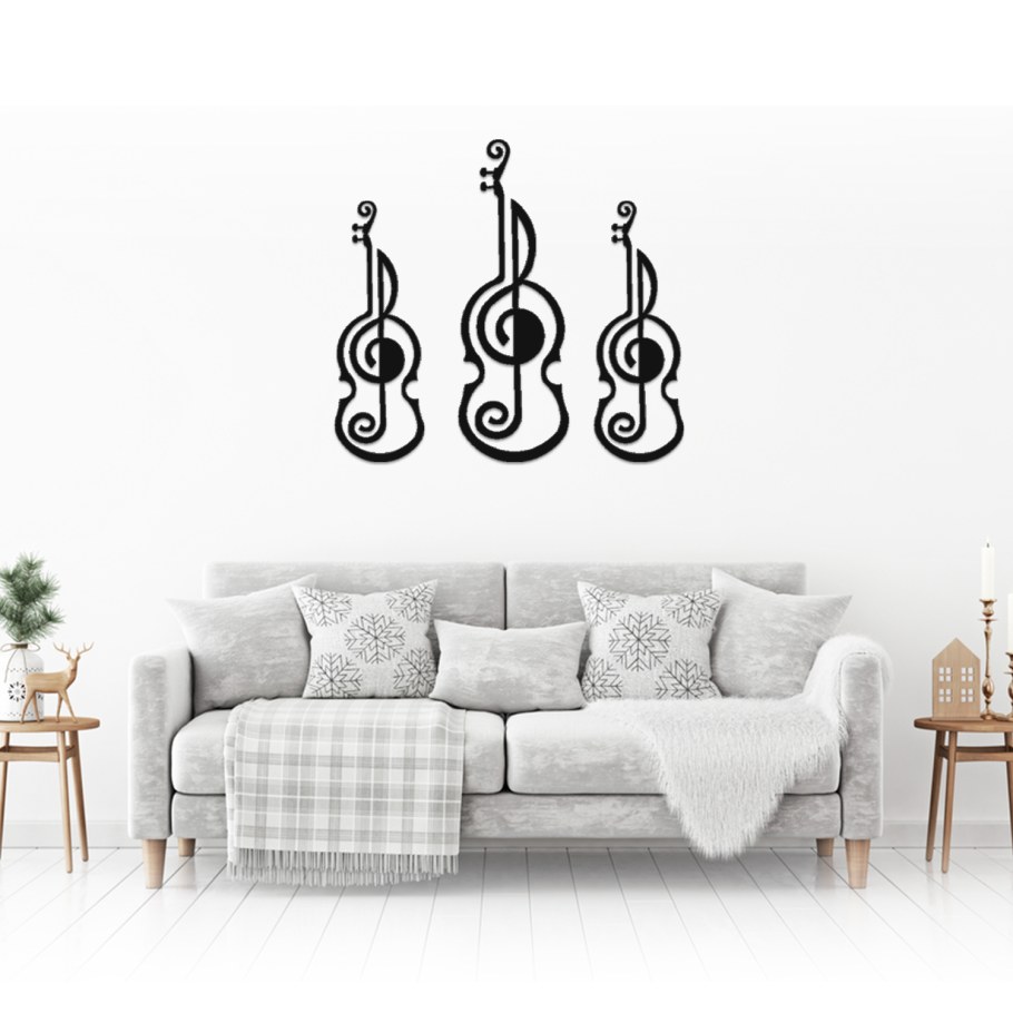 Большие интерьерные наклейки