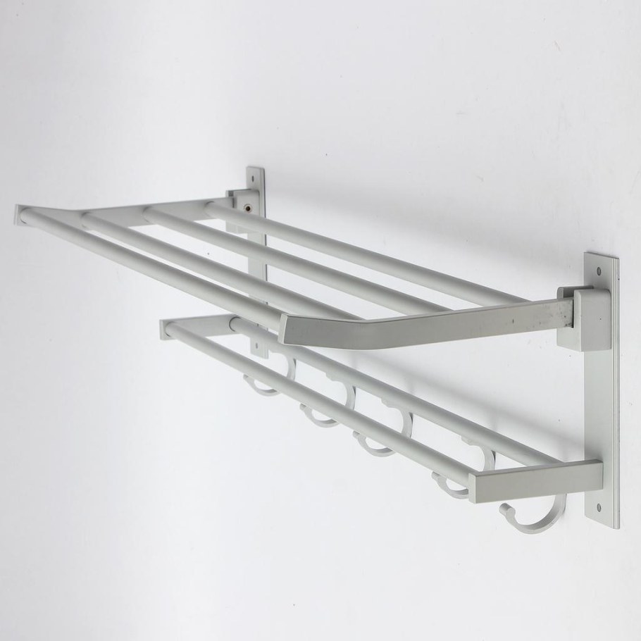 Вешалка для полотенец крючок 634x129x750