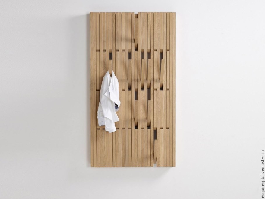 Вешалка Piano с откидными планками-полками