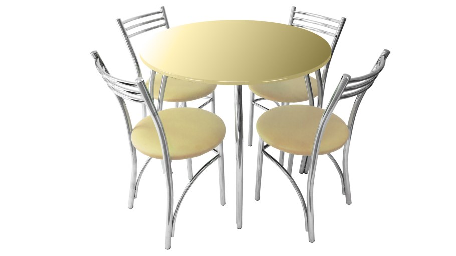 Стол и стулья для маленькой кухни