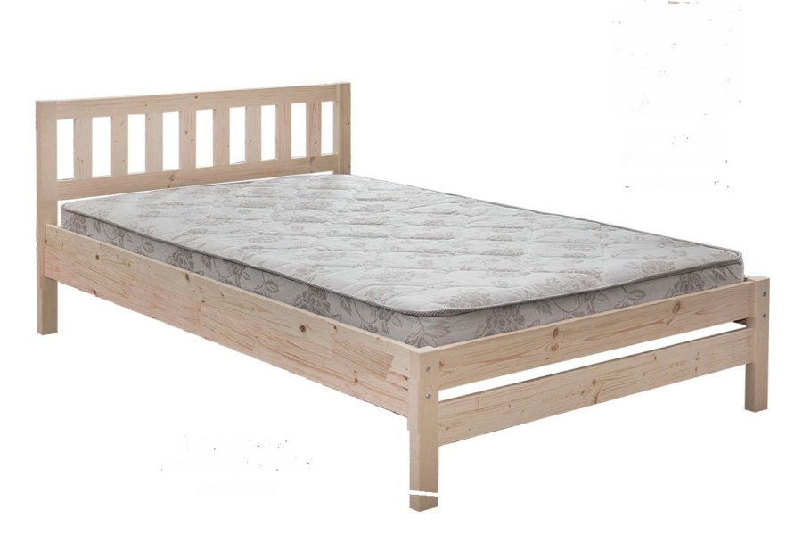 Кровать массив 900/1200/1400/1600 мм (Боровичи)