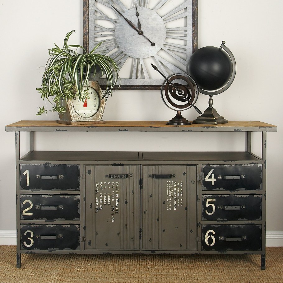 Комод лофт индустриал