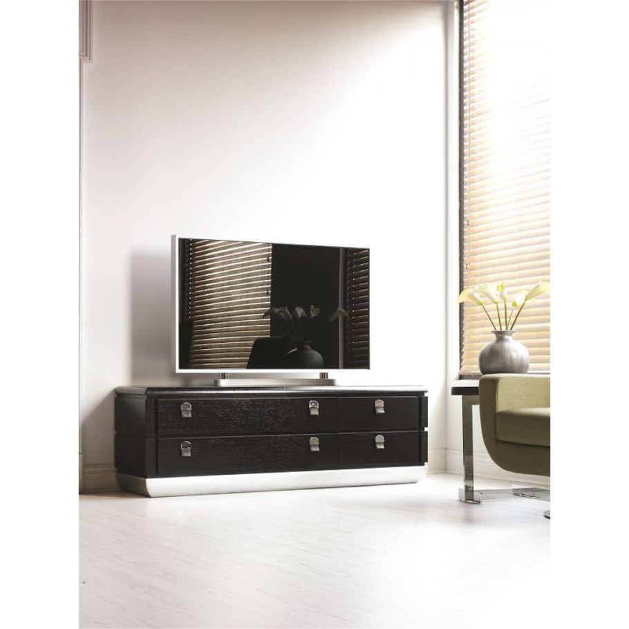 Тумба под ТВ черный дуб