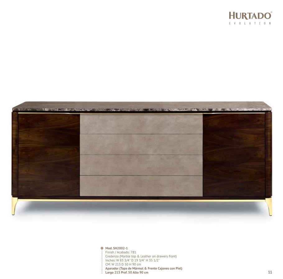 Тумба под TV, фабрика Hurtado, коллекция Soho