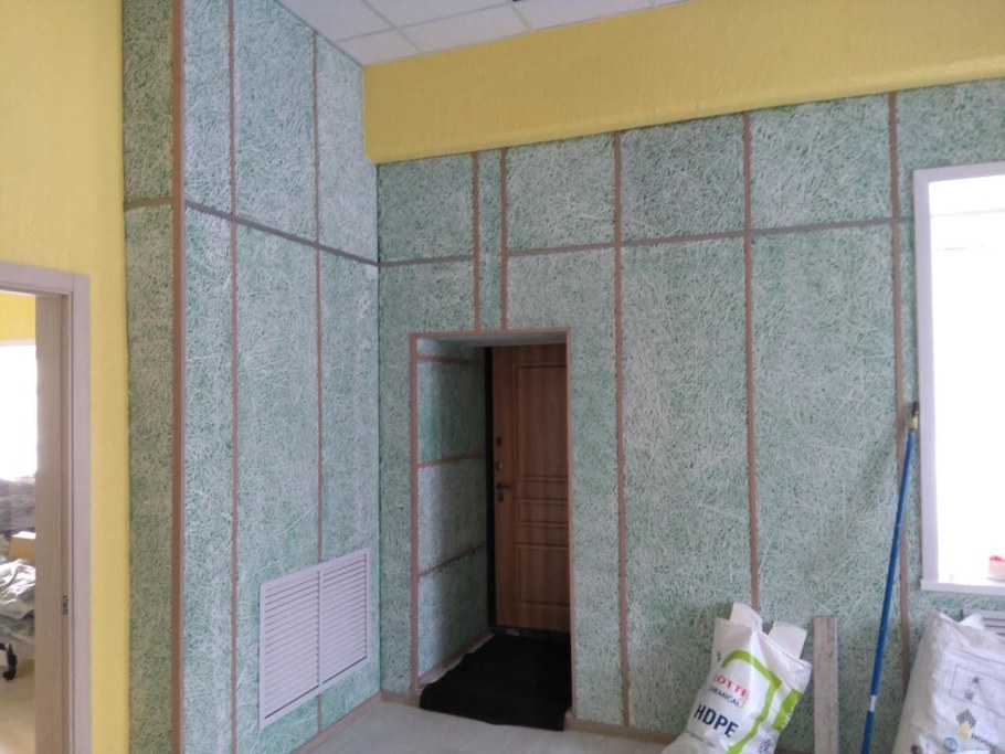 Фибролитовые плиты перегородки