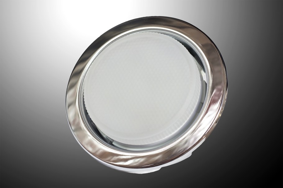 Светильник gx53 для натяжных хром