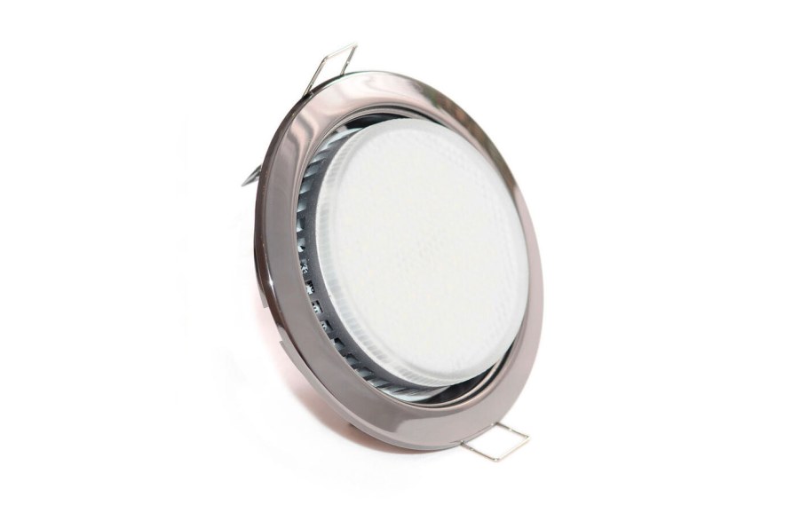 Ecola gx53 h4 хром сатин