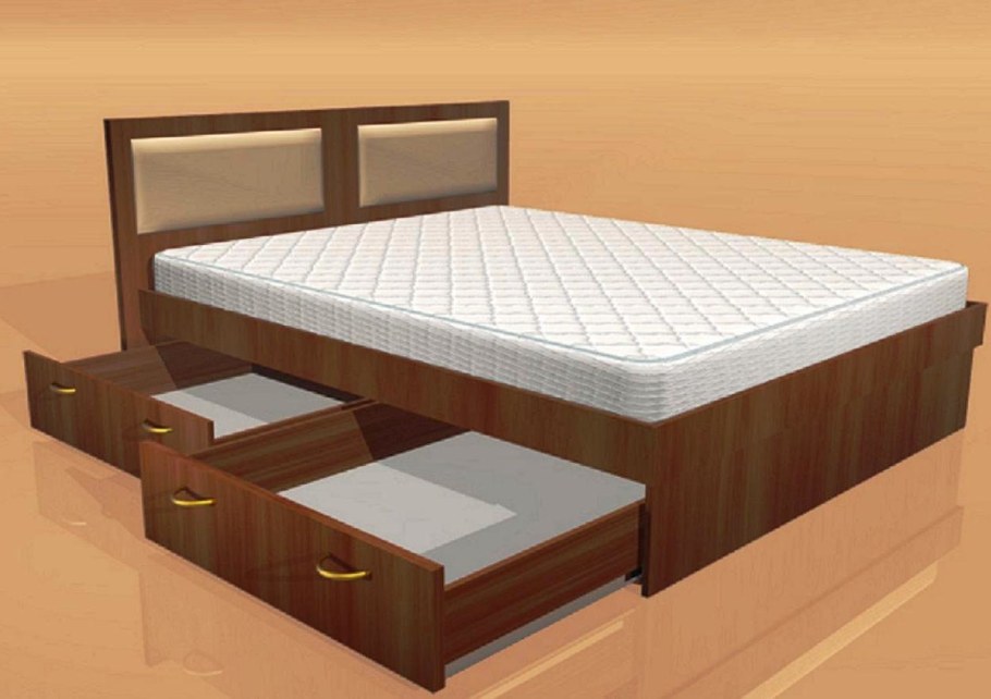 Двуспальная кровать про100