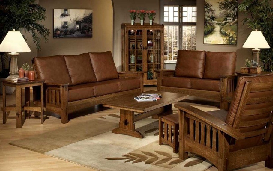 Красивая деревянная мебель