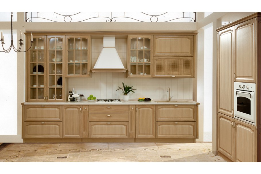 Кухня Хлоя белый лен