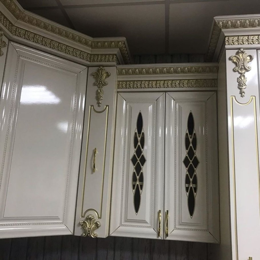 Кухня Флавия беж угловая 5,0/2,4 м Эдрум