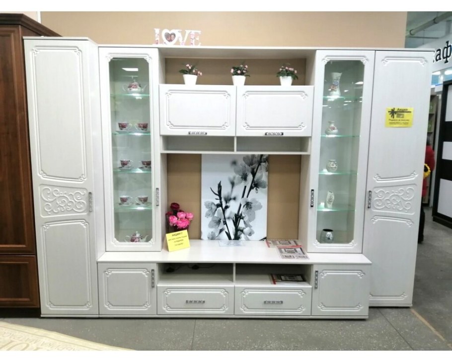 Стенка нежность Союз мебель