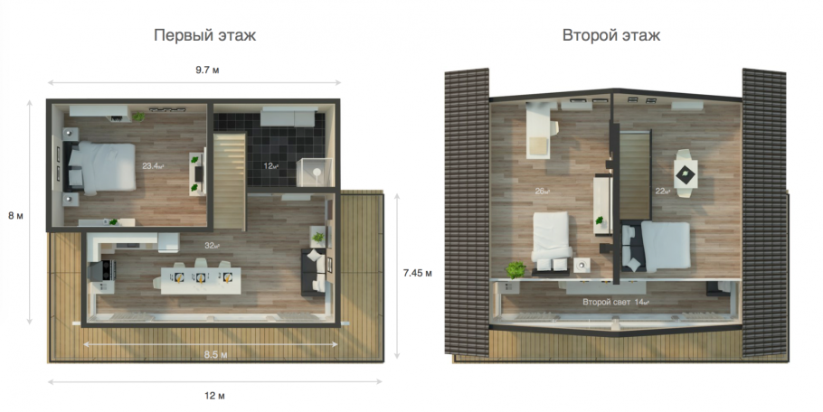 Берген-Опти 110 м планировка