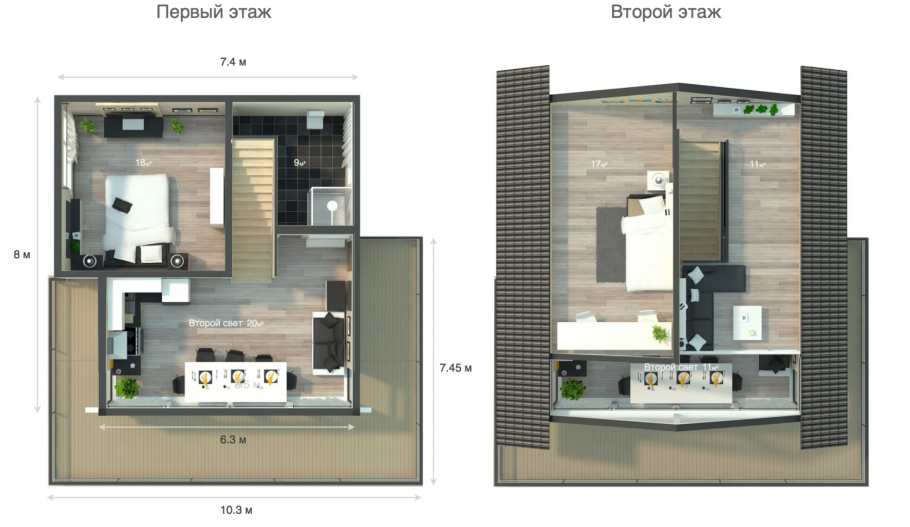 Берген макси планировка