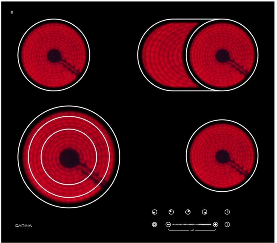 Стеклокерамическая панель Weissgauff HV 640 B