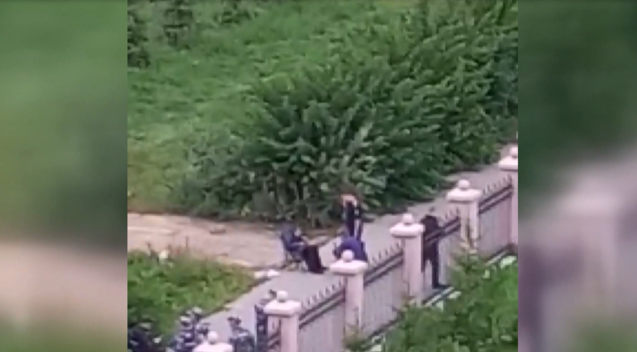 Трупы после перестрелки