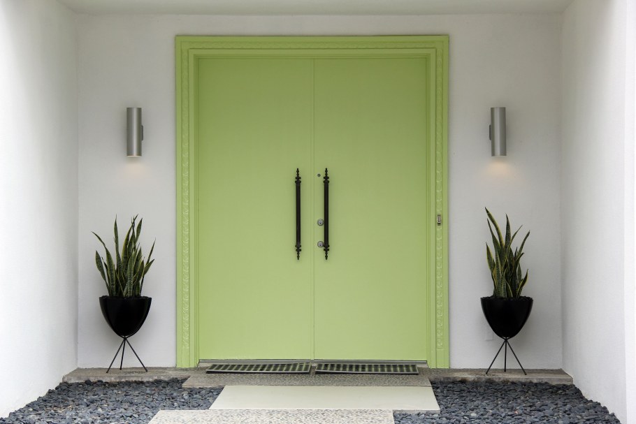 МИД Сентури зеленый двери