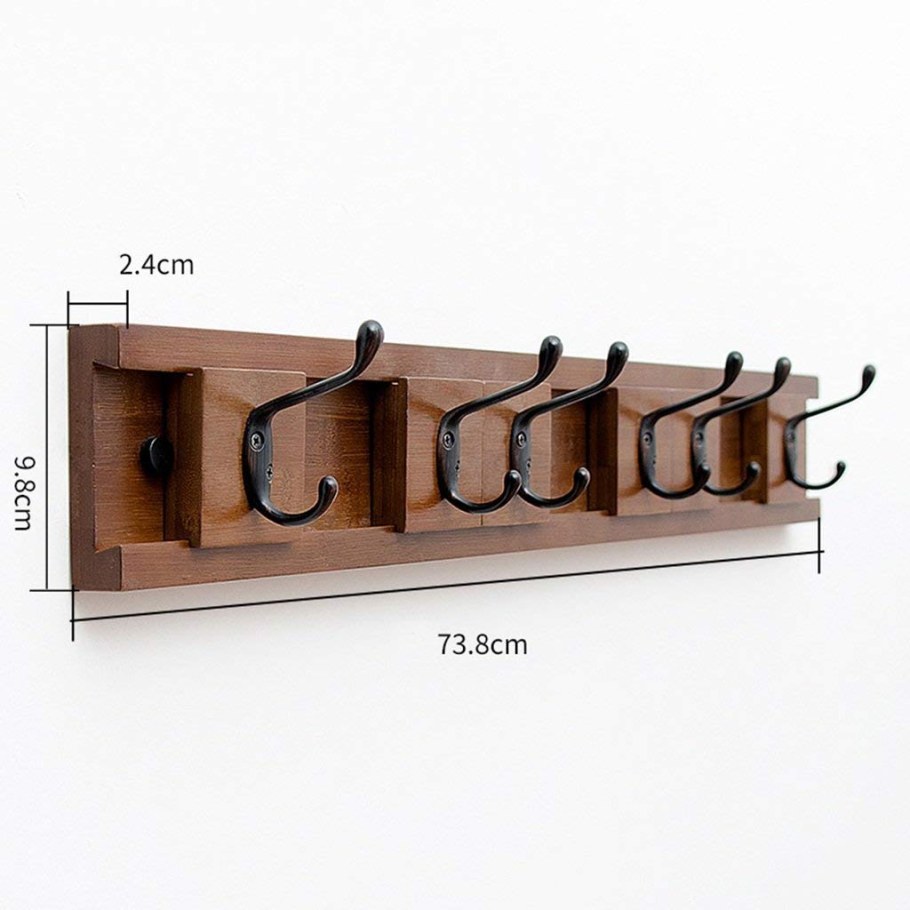 Деревянные крючки для вешалки