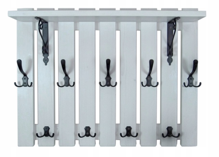 Ретро вешалка деревянная