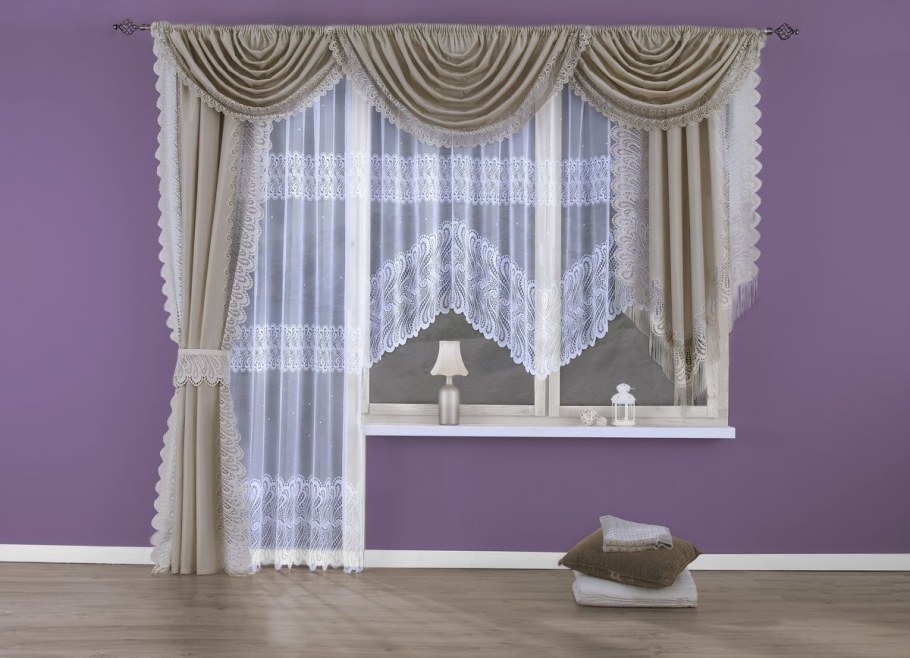 Шторы с ламбрекеном Wisan