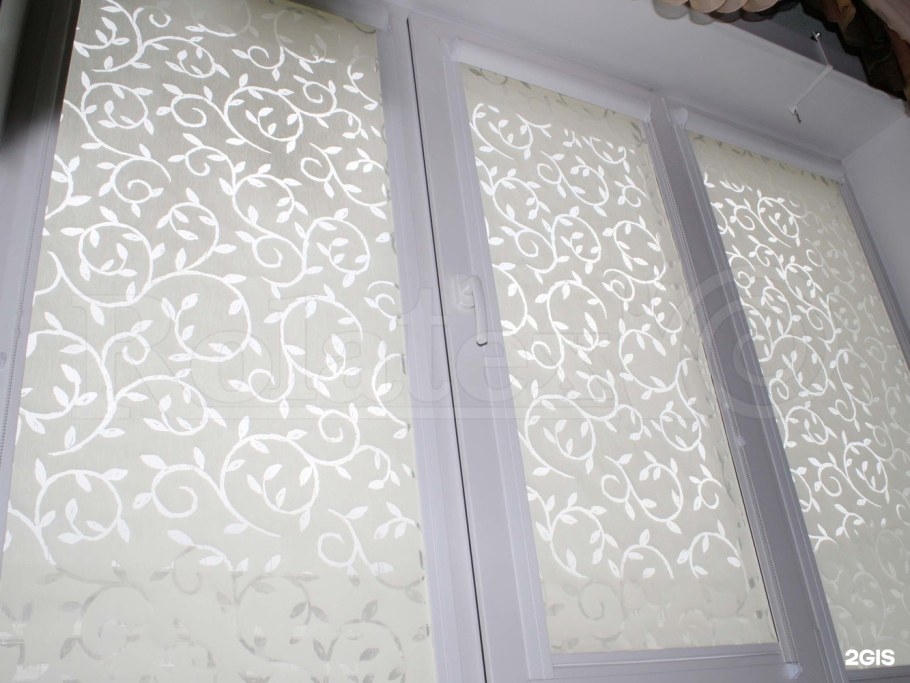 Рулонная тюль на пластиковые окна