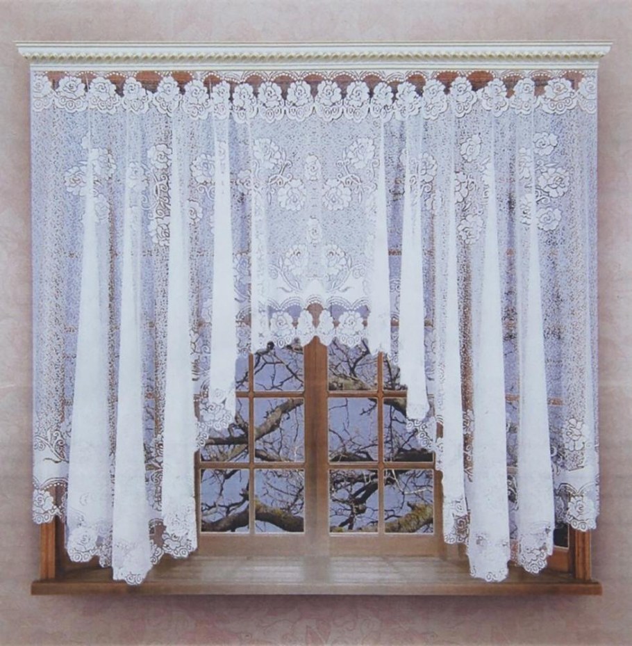 Тюль арка для кухни