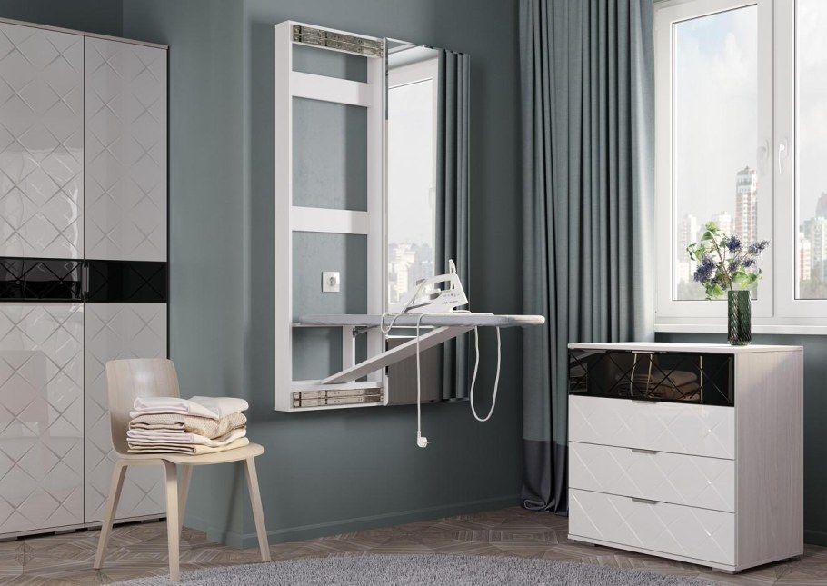 Гладильная доска смарт белого цвета